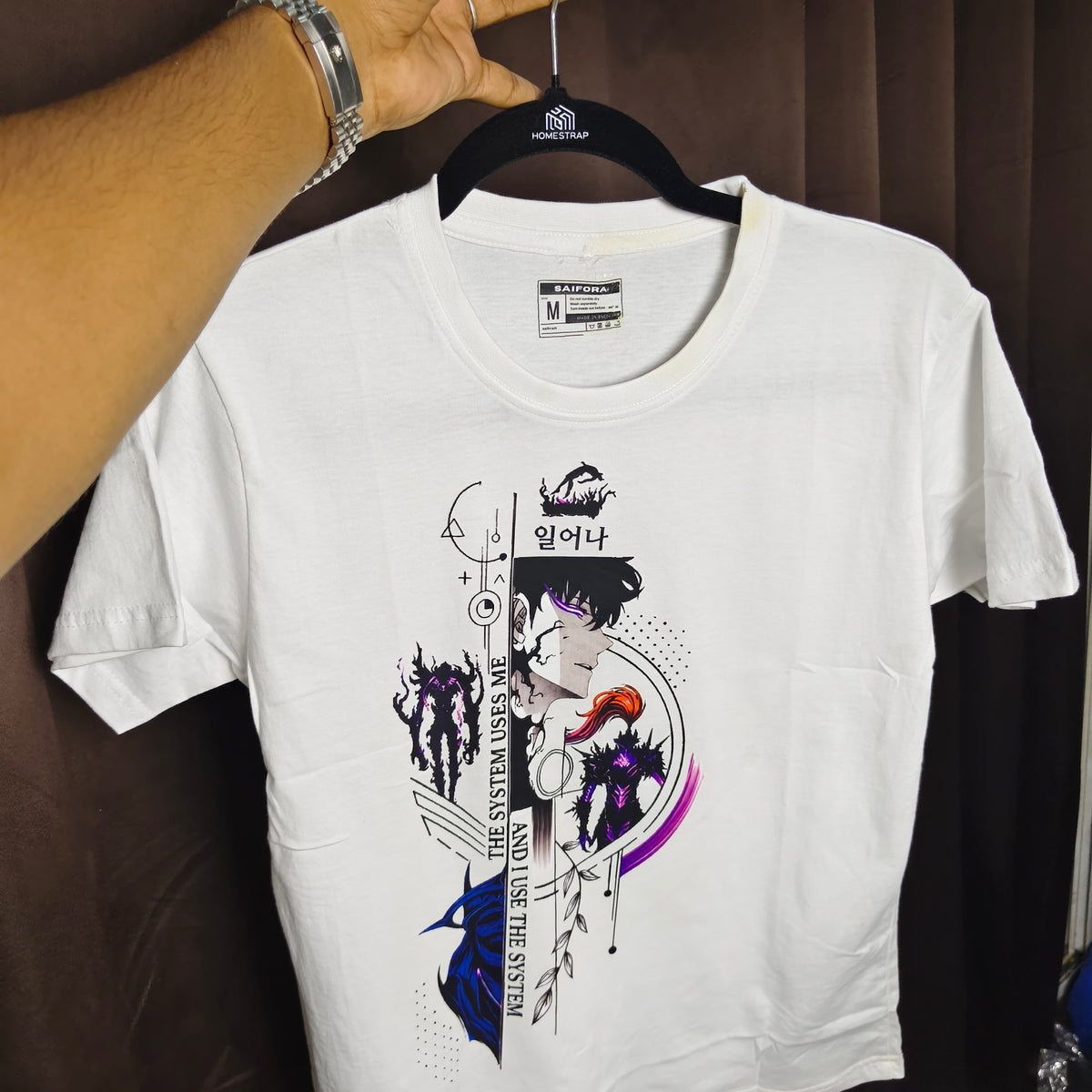 Pure 100% Cotton , Custome Desine Printed T-Shirt