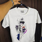 Pure 100% Cotton , Custome Desine Printed T-Shirt